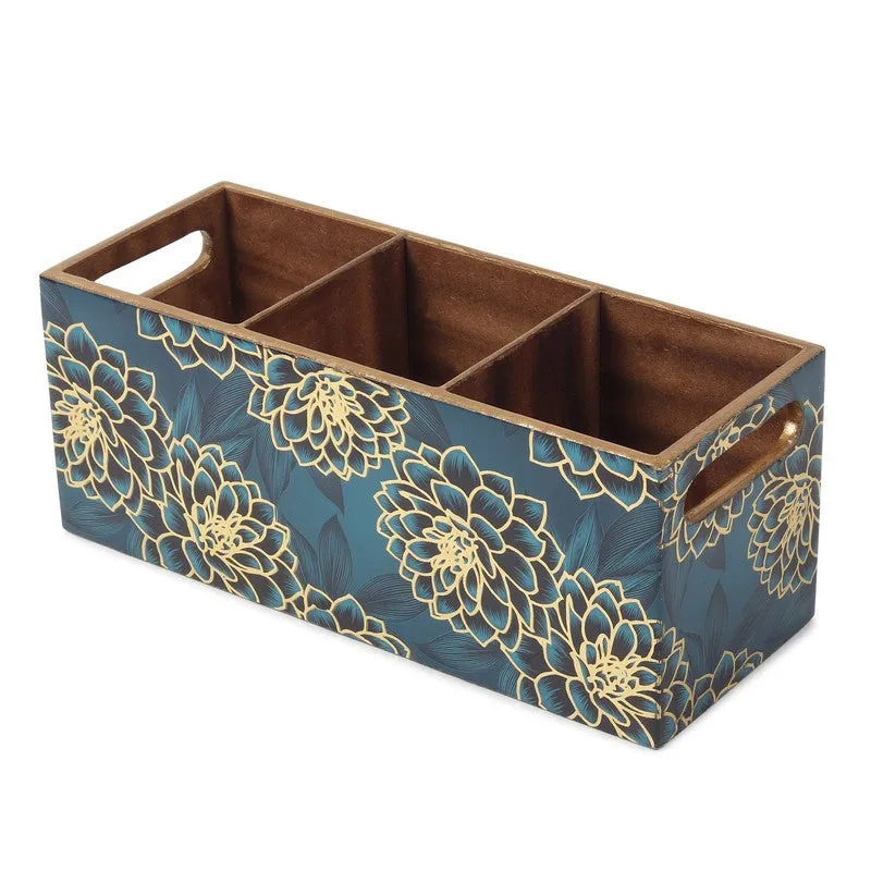 Deshira Wooden Cutlery Holder media 5