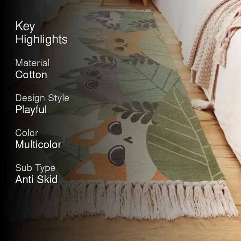 Purrr Posh Cotton Runner Rug media 2