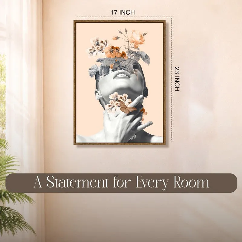 Blossom Beauty Canvas Wall Art With Frame media 10