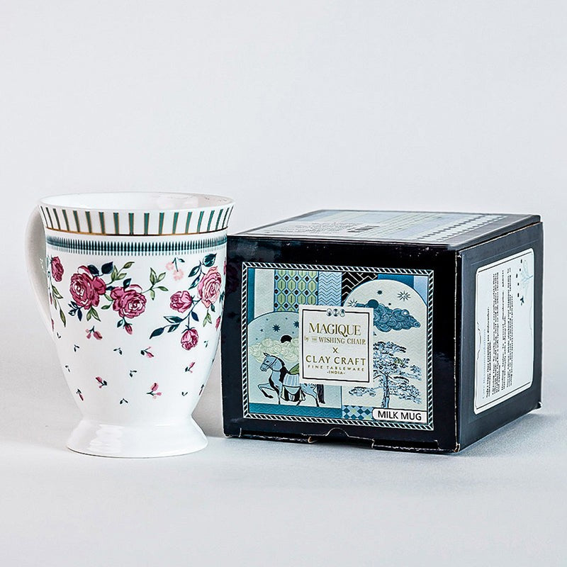 Magique: Portrait Of A Rose Ceramic Mug (250 mL Each) - Set Of Six image 5