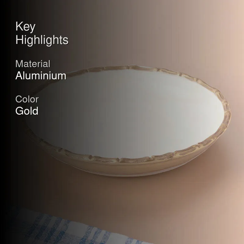 Wadi Accent Bowl - Gold media 2