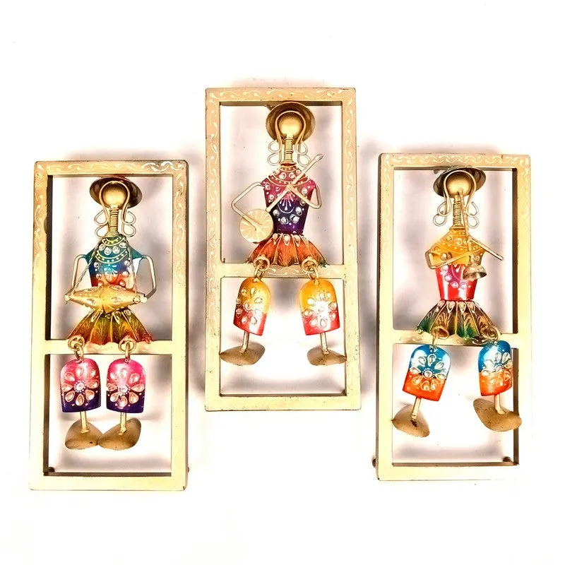 Musician Set Iron Wall Accents - Set Of Three media 5