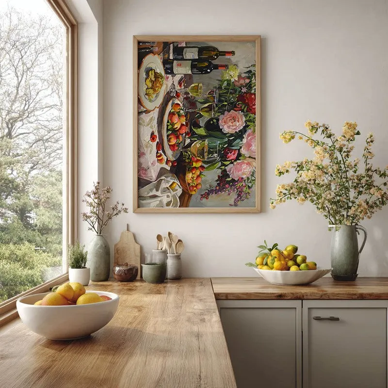 MartiniDining Archival Canvas Wall Art - Brown media 5