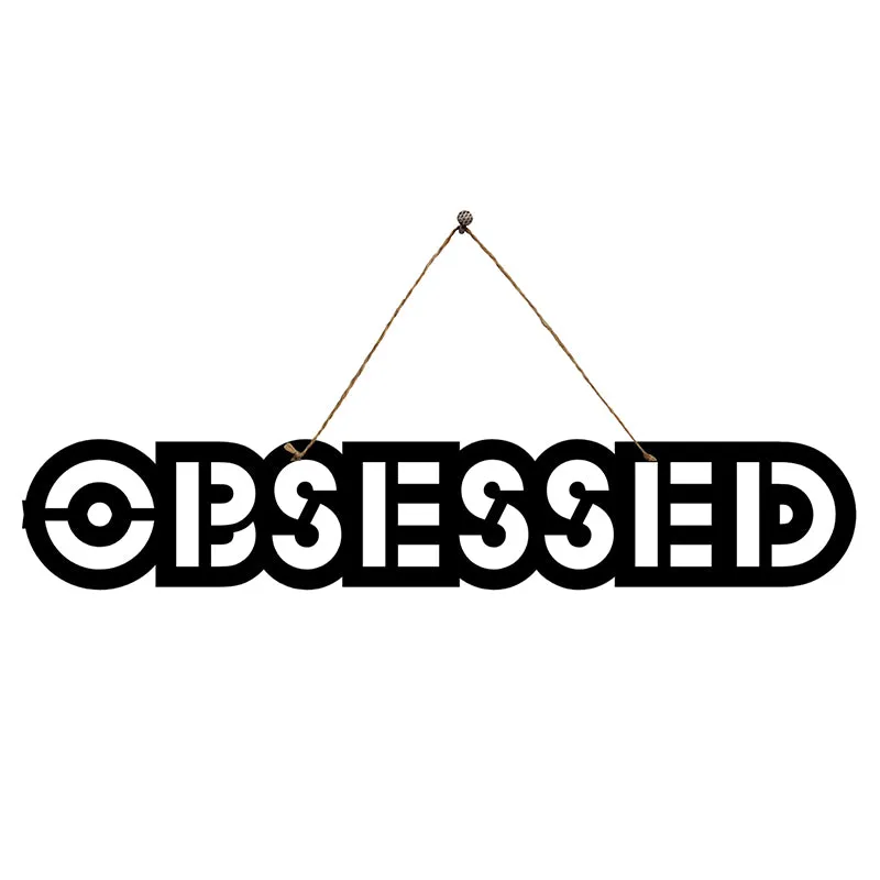 Obsessed Mild Steel Wall Accent media 3
