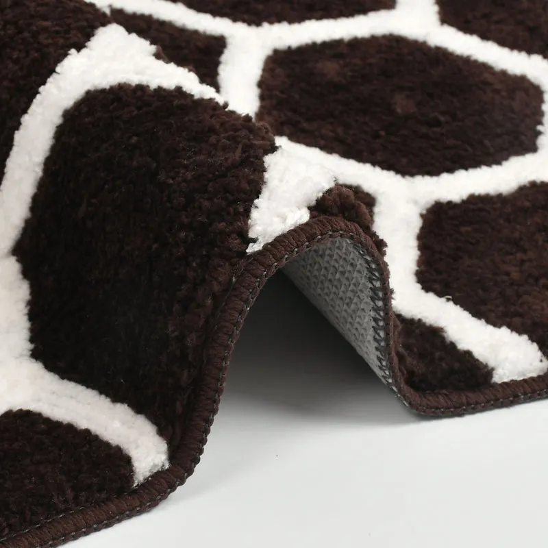 Trevona Cotton Bath Mat - Black media 6