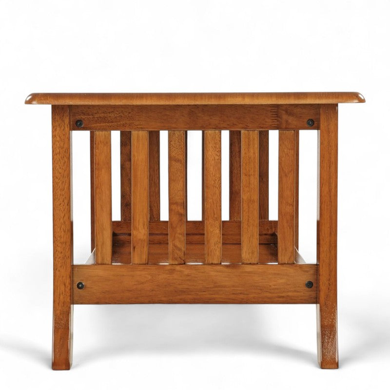 Bravon Sheesham Wooden Center Table - Brown media 5