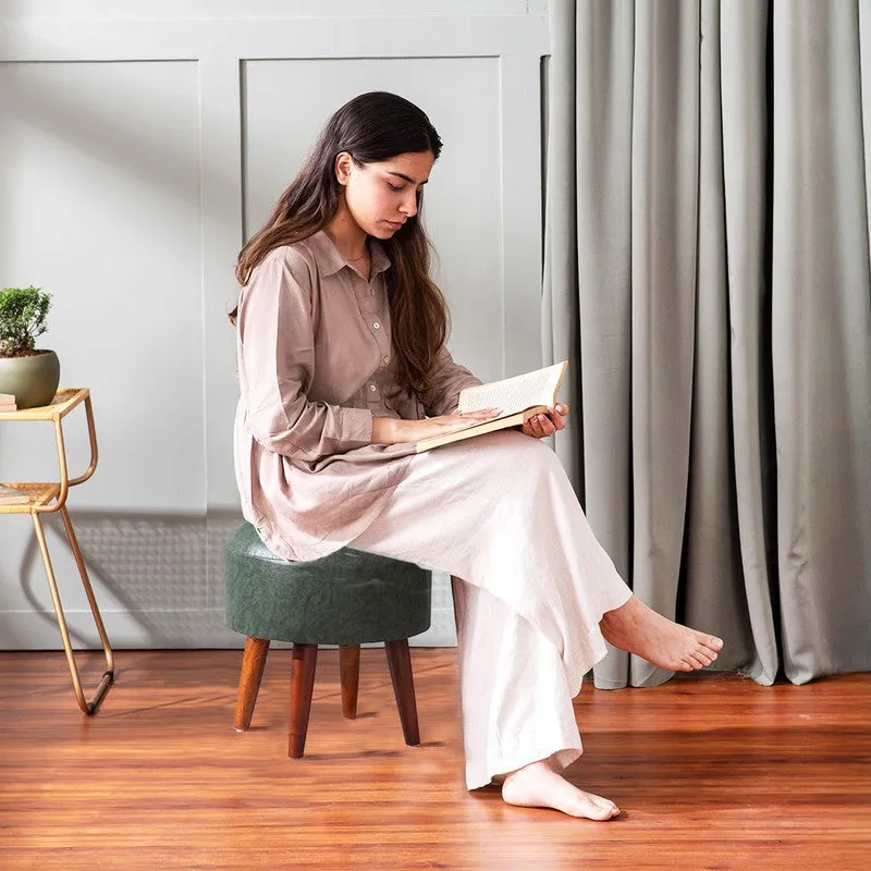 Urban Pouf Ottoman (Green) - Set Of Two media 3