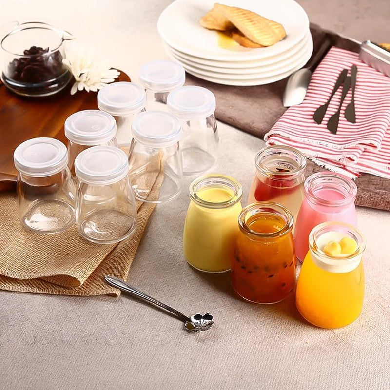 Crystal Store Glass Jar (100 mL Each) - Set Of Six media 6
