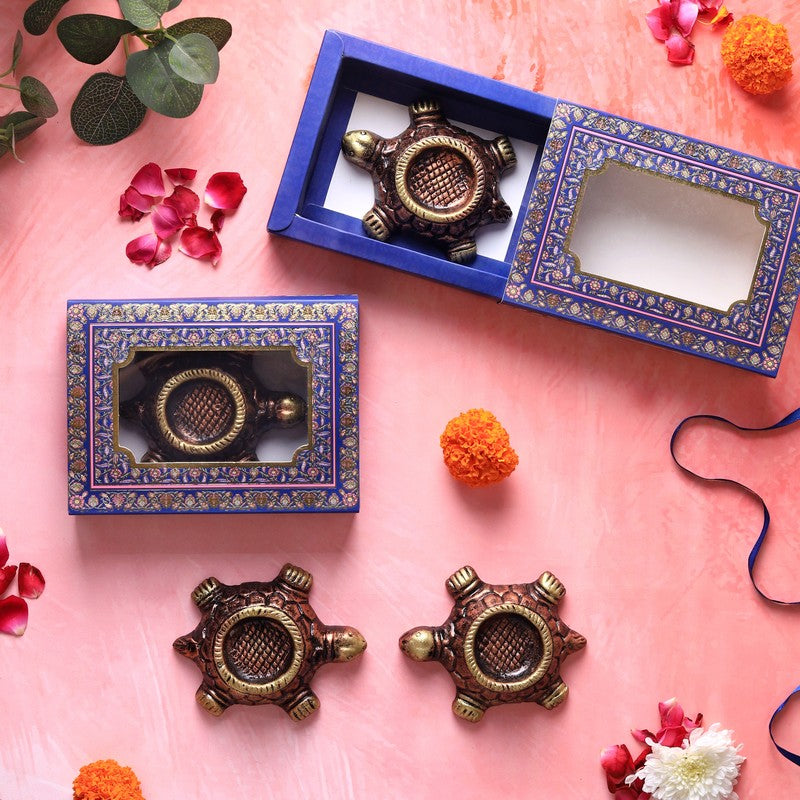 Tortoise Tea Light Holder - Set Of Four media 4