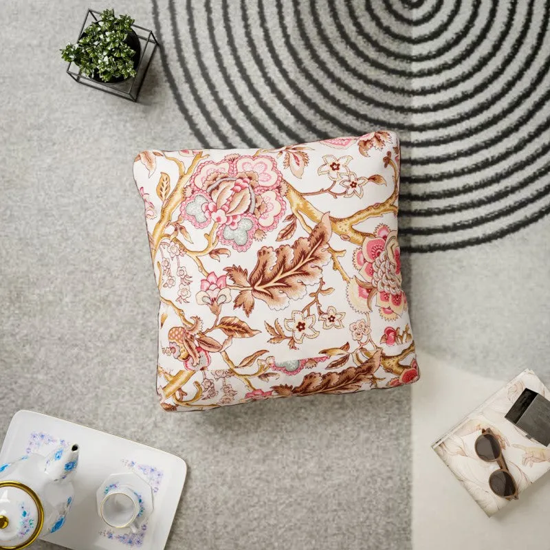 Spring Bloom Cotton Cushion Covers - Set Of Three media 3