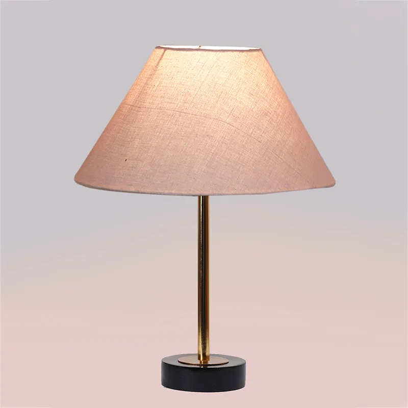 Cotin II Rodin Wooden Table Lamp - Grey,Gold,Black media 5