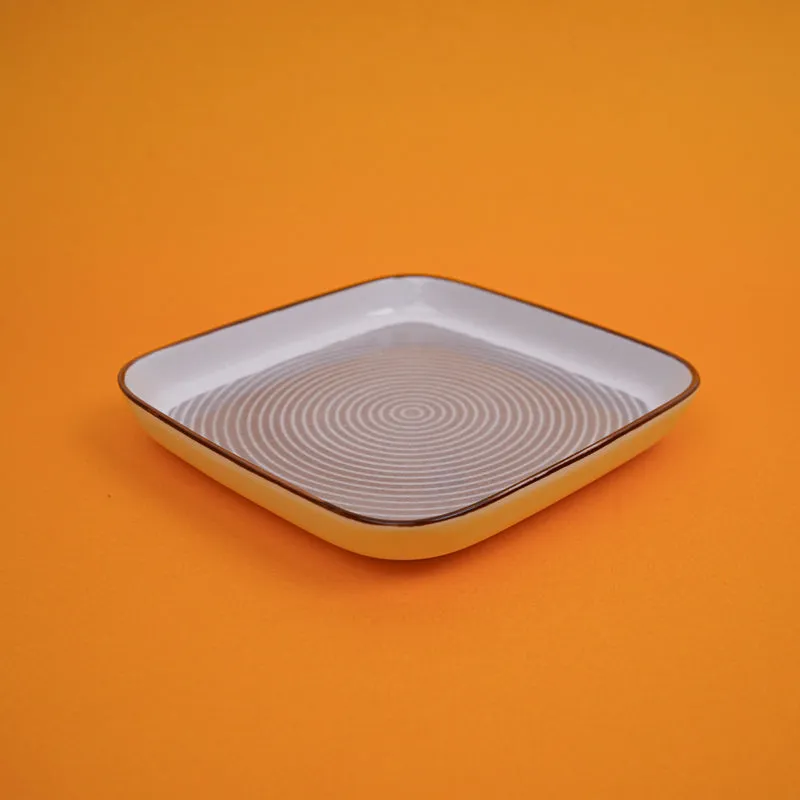 Trovo Square Snack Plate - Set Of Two media 3