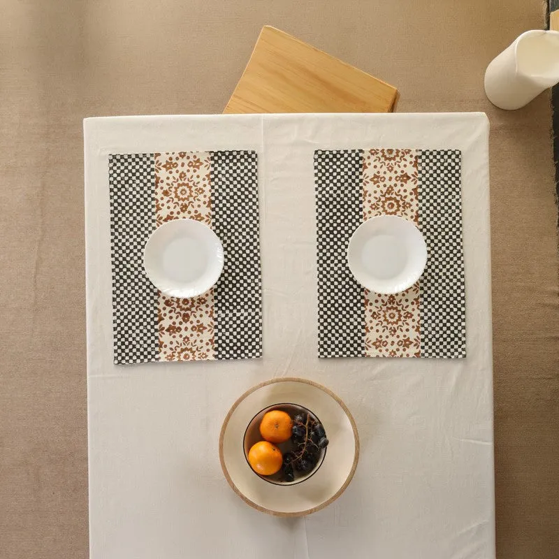 Tribal Touch Canvas Table Mats - Set Of Two media 3