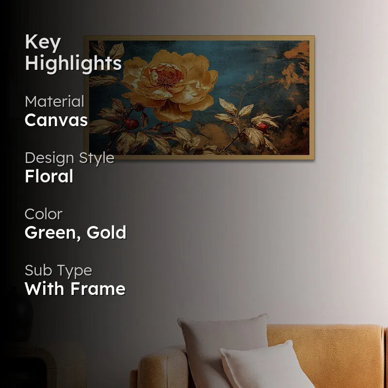 Iridessa Flora Canvas Wall Painting media 2