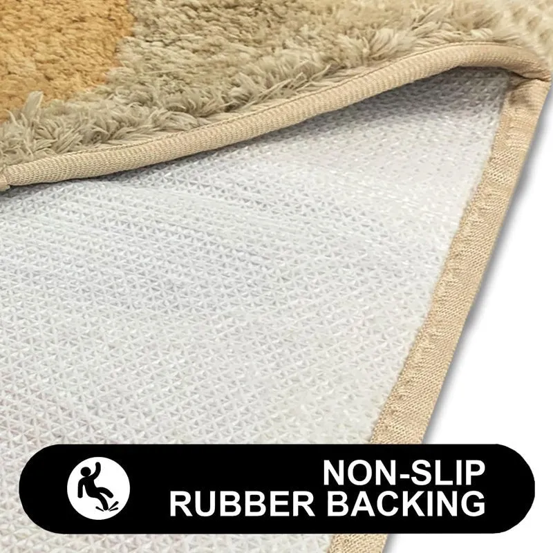 Pastel Suns Microfiber Bath Mat media 5