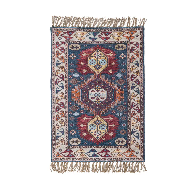 Lunera Cotton Door Mats - Blue media 1