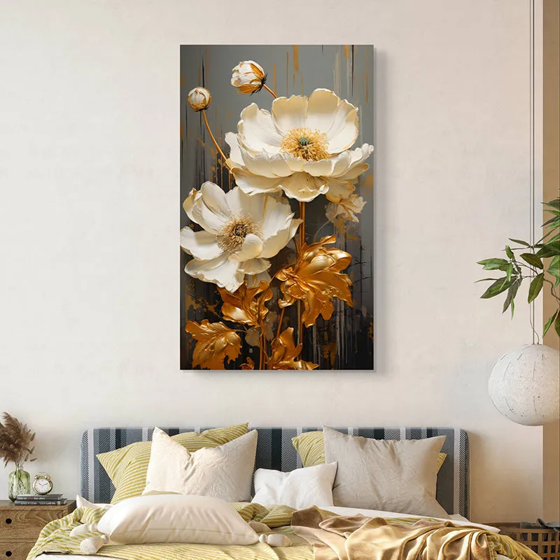 Bloom Gold Wall Painting media 1
