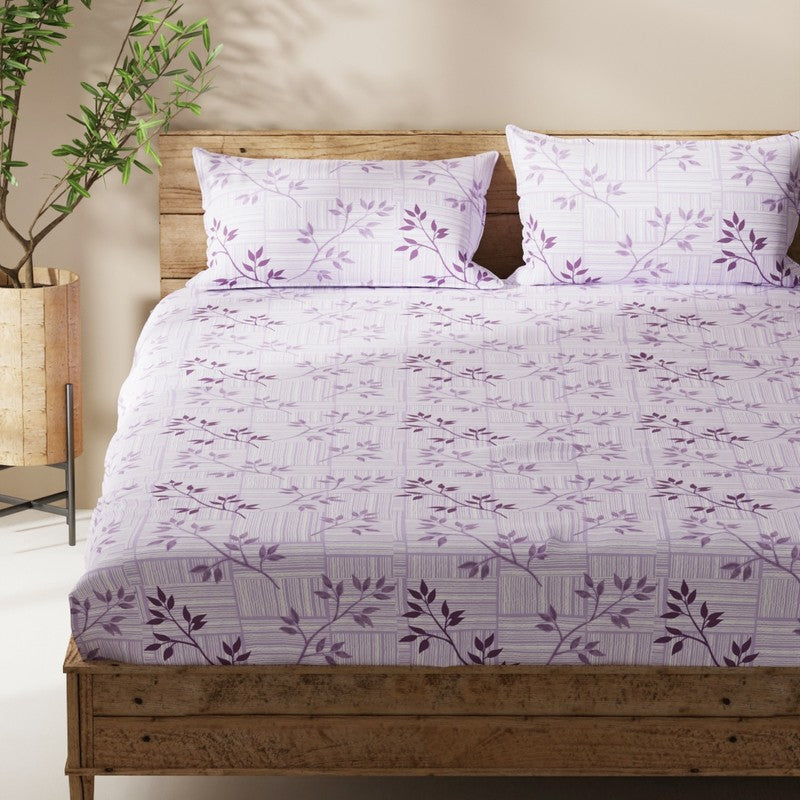 Uvral Bedsheet (Lavender) - 115 GSM media 4