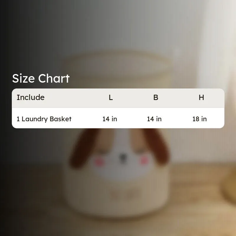 Cubby Puppy Laundry Basket media 6