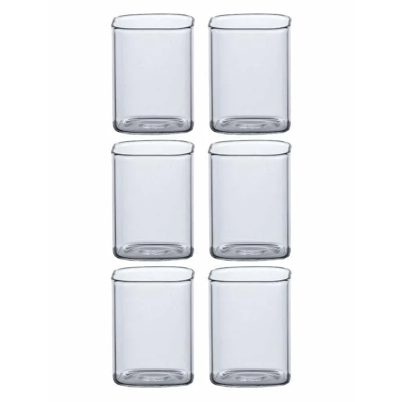 Cubox Glass Tumbler (230 ML) - Set Of Six media 4