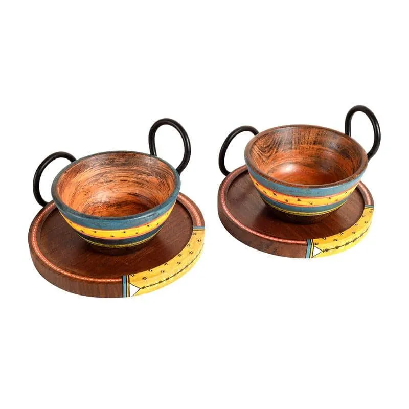 Pitala Wooden Serving Set - Set Of Four media 3