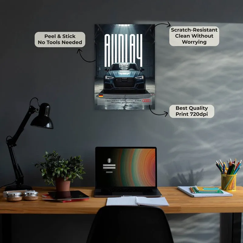 German Precision Wall Poster media 9