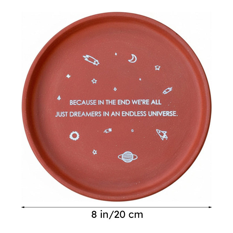 Endless Universe Terracotta Wall Plate media 6