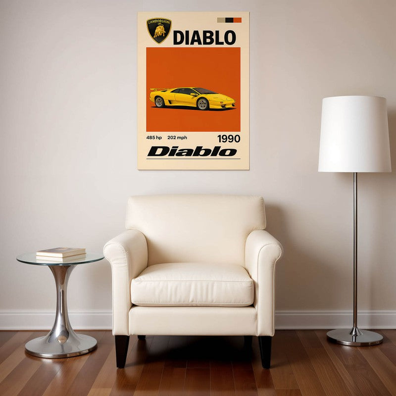 Diablo Dreams Wall Poster