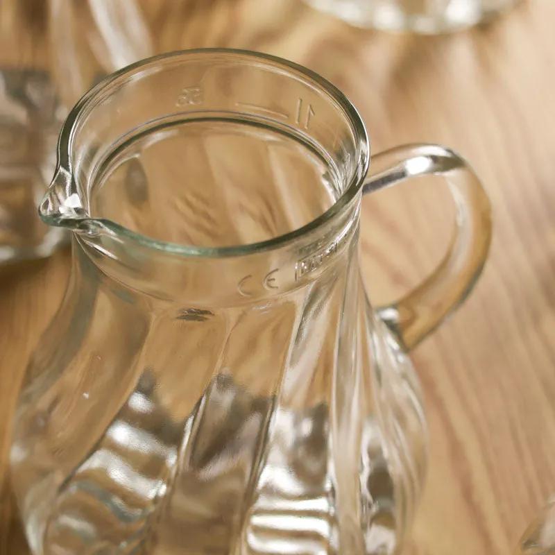 Orvella Glass Jug(1000 mL) - Set Of Four media 3