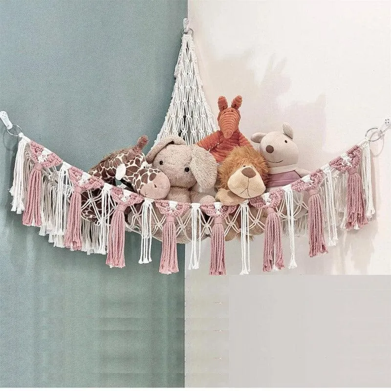 Sama Macrame Toy Hammock media 1