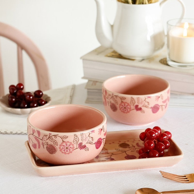 Magique by the Wishing Chair Nysa 2 Ceramic Bowls & 1 Ceramic Platter Gift Box Set - Three Piece Set media 3