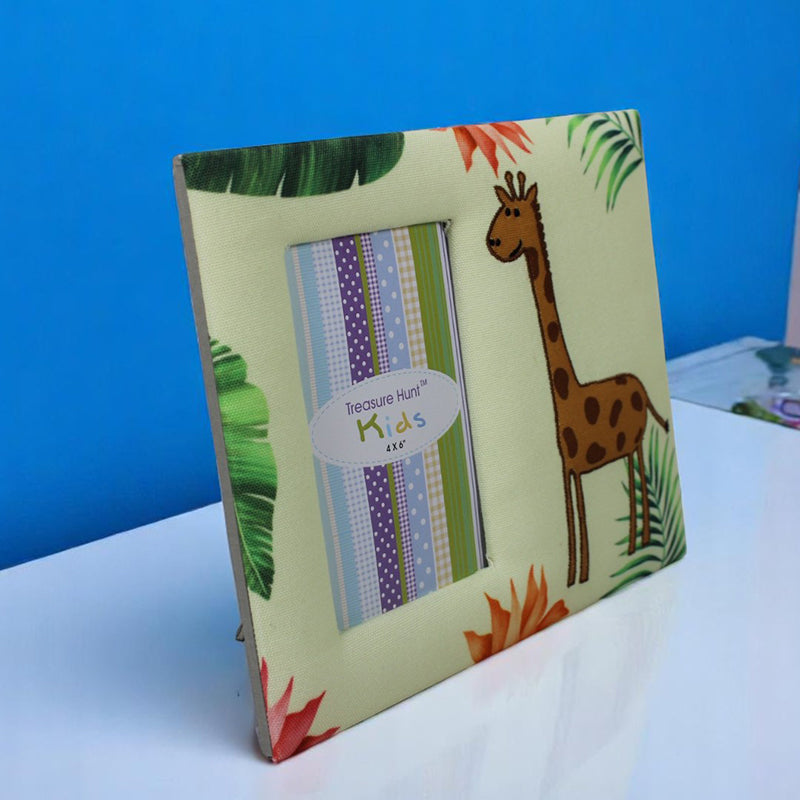 Giraffe Whimsy Fabric & MDF Photo Frame - Zootopia Collection