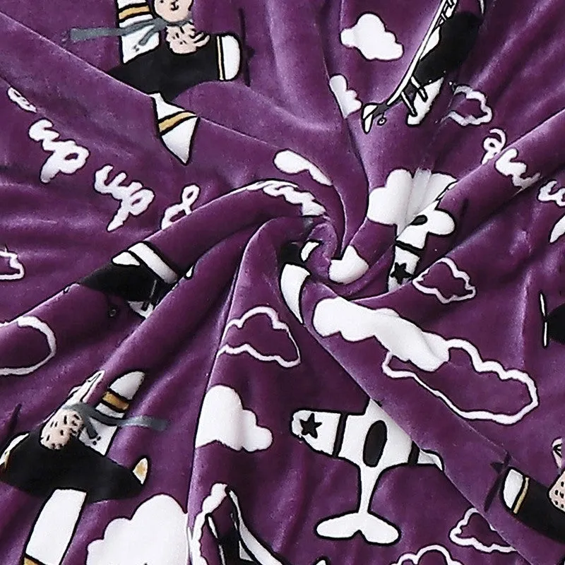 Monte Carlo Dreamy Flight Blanket - 500 GSM media 5