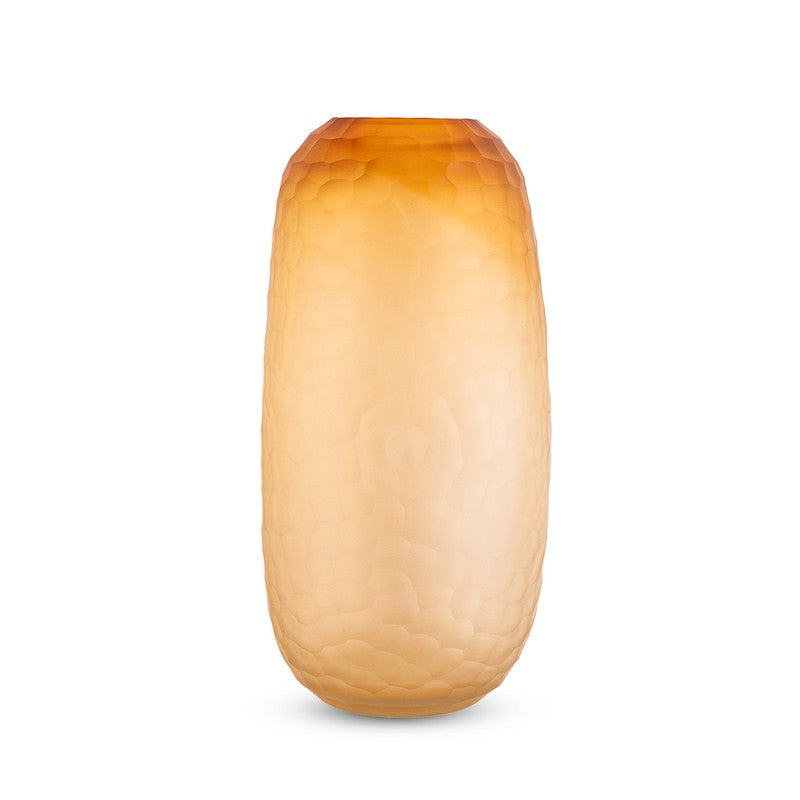 Sculpted Glow Glass Vase media 6