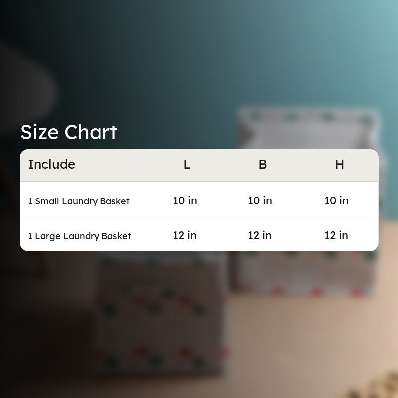 Tidy Trove Laundry Basket- Set Of Two media 6