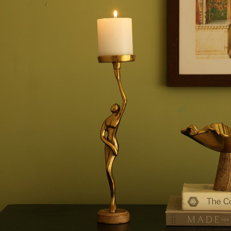 Balance Within Candle Holder