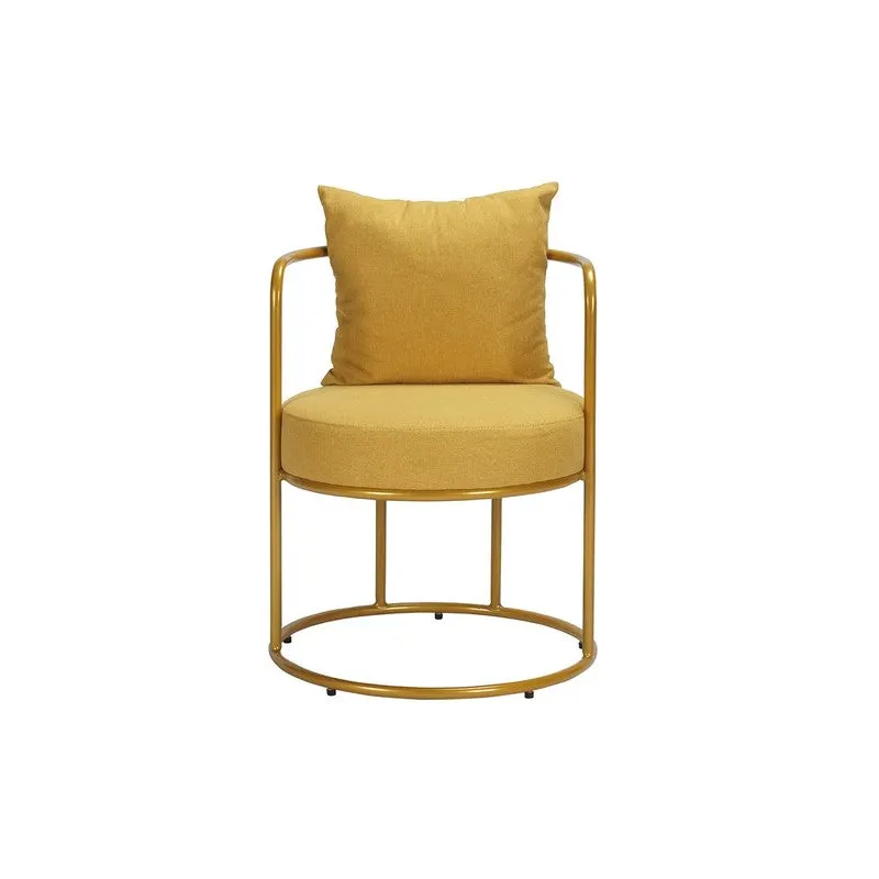 Estora Metal Accent Chair - Yellow media 6