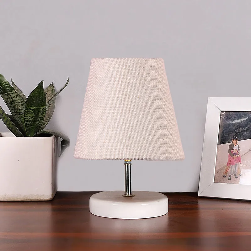 Vero Jute Table Lamp - White media 3
