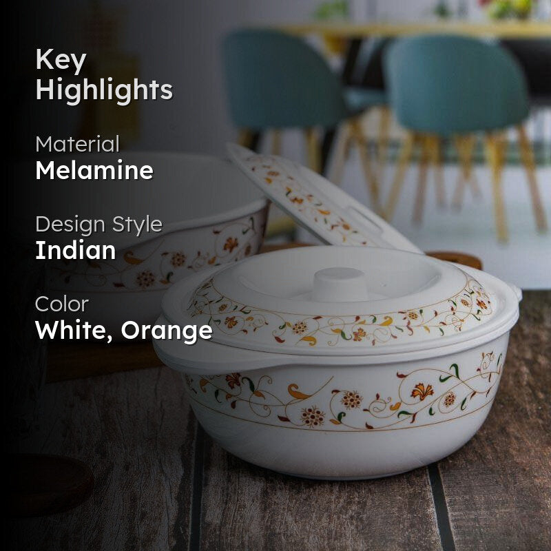 Aosta Melamine Casserole (1250 mL Each) - Set Of Two media 2