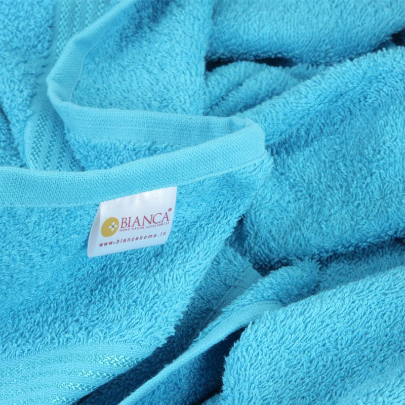 Eva Quick Dry Towel Combo (Blue) - Three Piece Set media 5