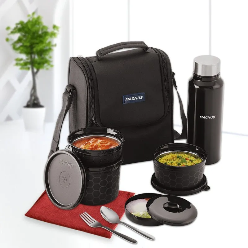 Nexa Urban Lunch Box with Lunch Bag - Five Piece Set media 4