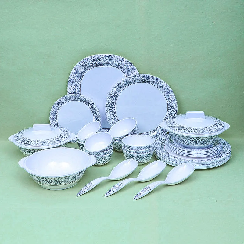 Rassa Melamine Dinner Set - 33 Piece Set media 3