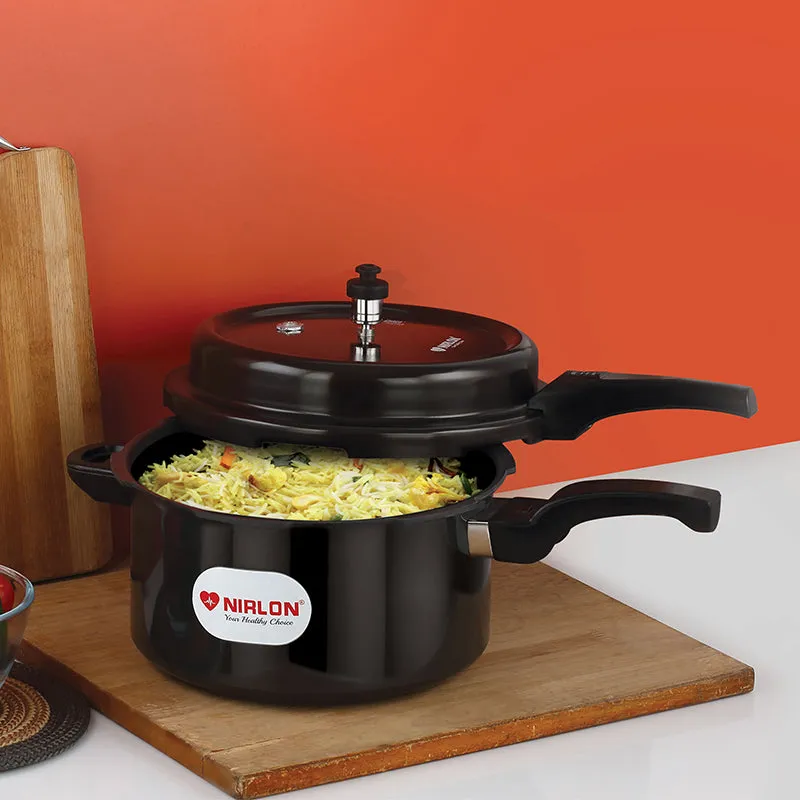 Nirlon Hard Anodized Pressure Cooker - 7500 mL media 3