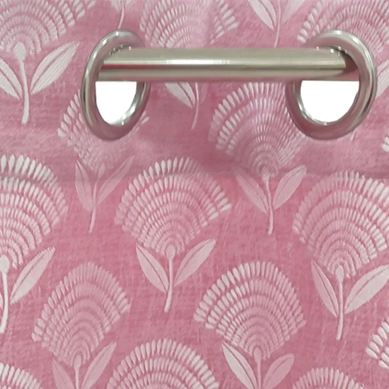 Funa Jaquard Floral Curtain - Set Of Two media 4