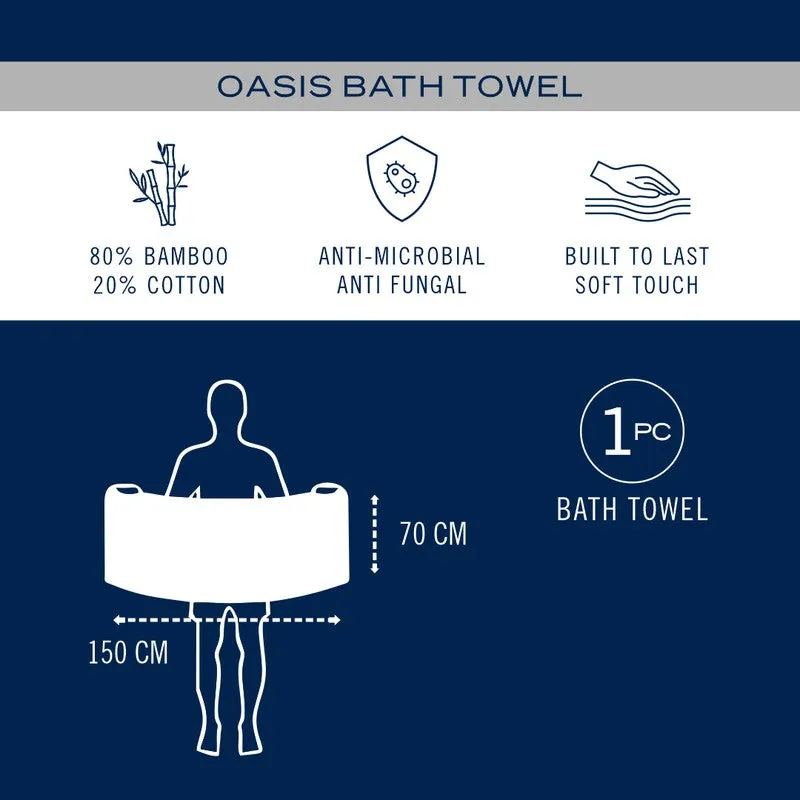 Nautica Oasis Stripe Bath Towel - Green media 6