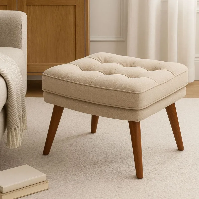 Cresvino Prime Ottoman - Beige media 1