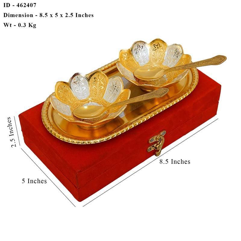 Sona Rupa Bowl & Tray Set media 6