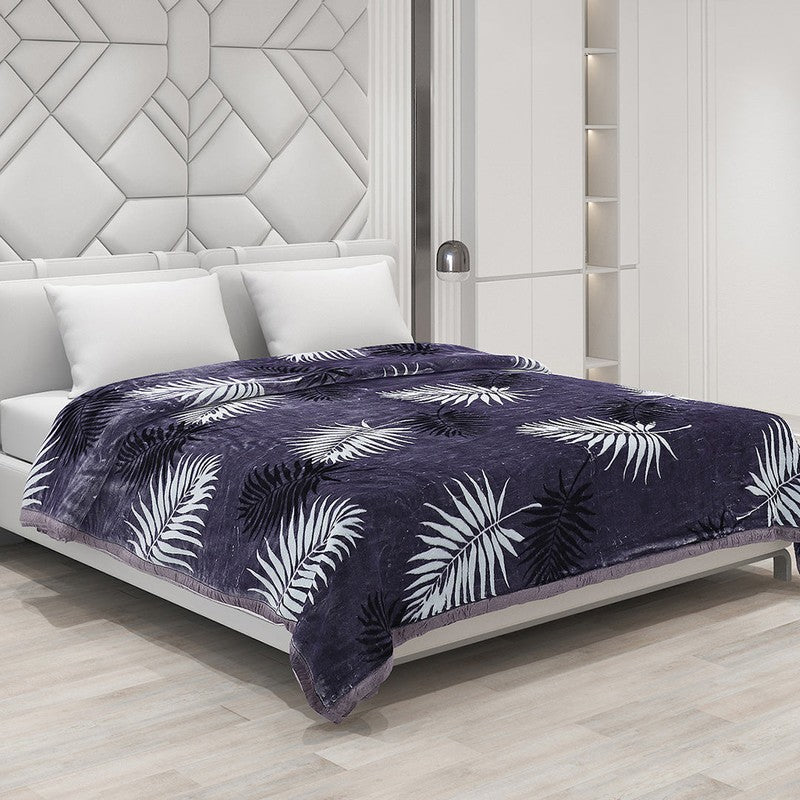 Monte Carlo Terracotta Oasis Blanket (Black) - 1041 GSM