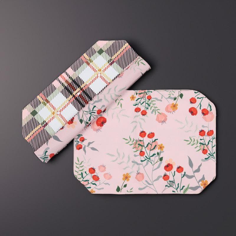 Floral Ecstasy Canvas Placemat - Set Of Two