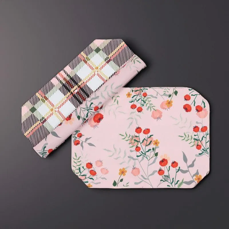 Floral Ecstasy Canvas Placemat - Set Of Two media 1